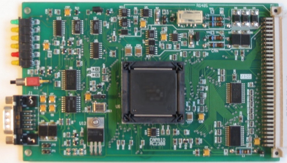 Automatic coupler control logic board